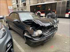 CLK  320 CDI AVANTGARDE CABRIOLET  accidentée