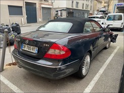 CLK  320 CDI AVANTGARDE CABRIOLET  accidentée