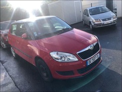 FABIA  II 1.2 TSI  accidentée
