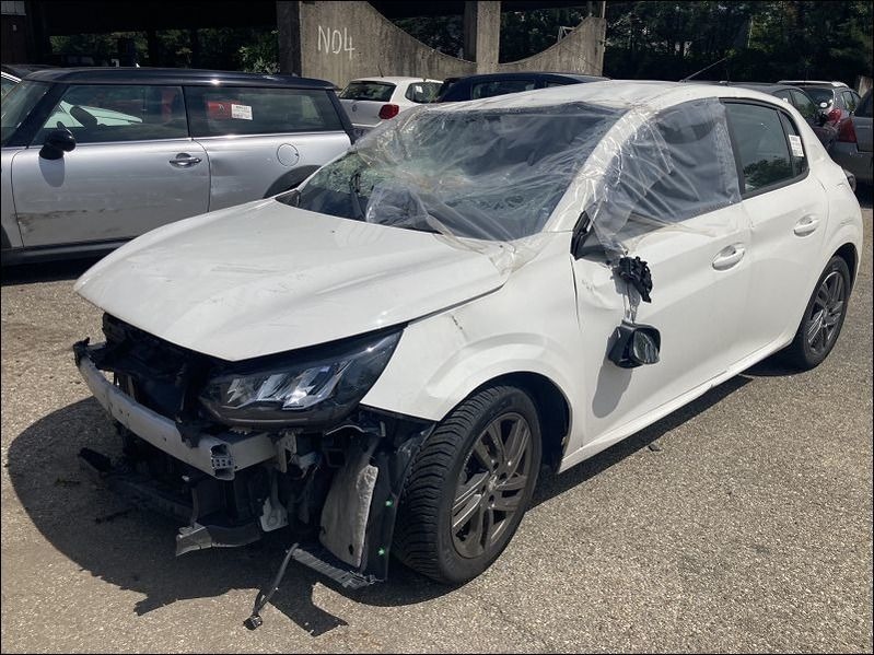 208 1.5 BHDI accidentée