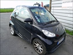 FORTWO Smart Fortwo Cabrio 1.0i - 71 mhd - BV S FORTWO CABRIO 2007 PHASE 3 02-2012 --> 07-2014 accidentée