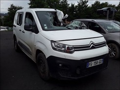 BERLINGO Berlingo 1.6 BlueHDi S&S - 100 Fourgon M BERLINGO III VAN FOURGON  09-2018 --> 06-2019 accidentée