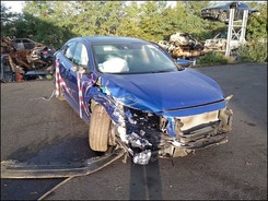 CIVIC Civic 1.5 i-VTEC Sport Plus CIVIC 5P 2017 PHASE 1 02-2017 --> 03-2019 accidentée